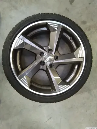 215/40 R17 87V WINTERREIFEN AUDI A1 8X 17 ZOLL ALU KOMPLETTSATZ 6MM - Bild 2
