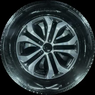235/65 R17 108H WINTERREIFEN GLC W253 17 ZOLL ALU KOMPLETTSATZ 6MM A2534010600 - Bild 4
