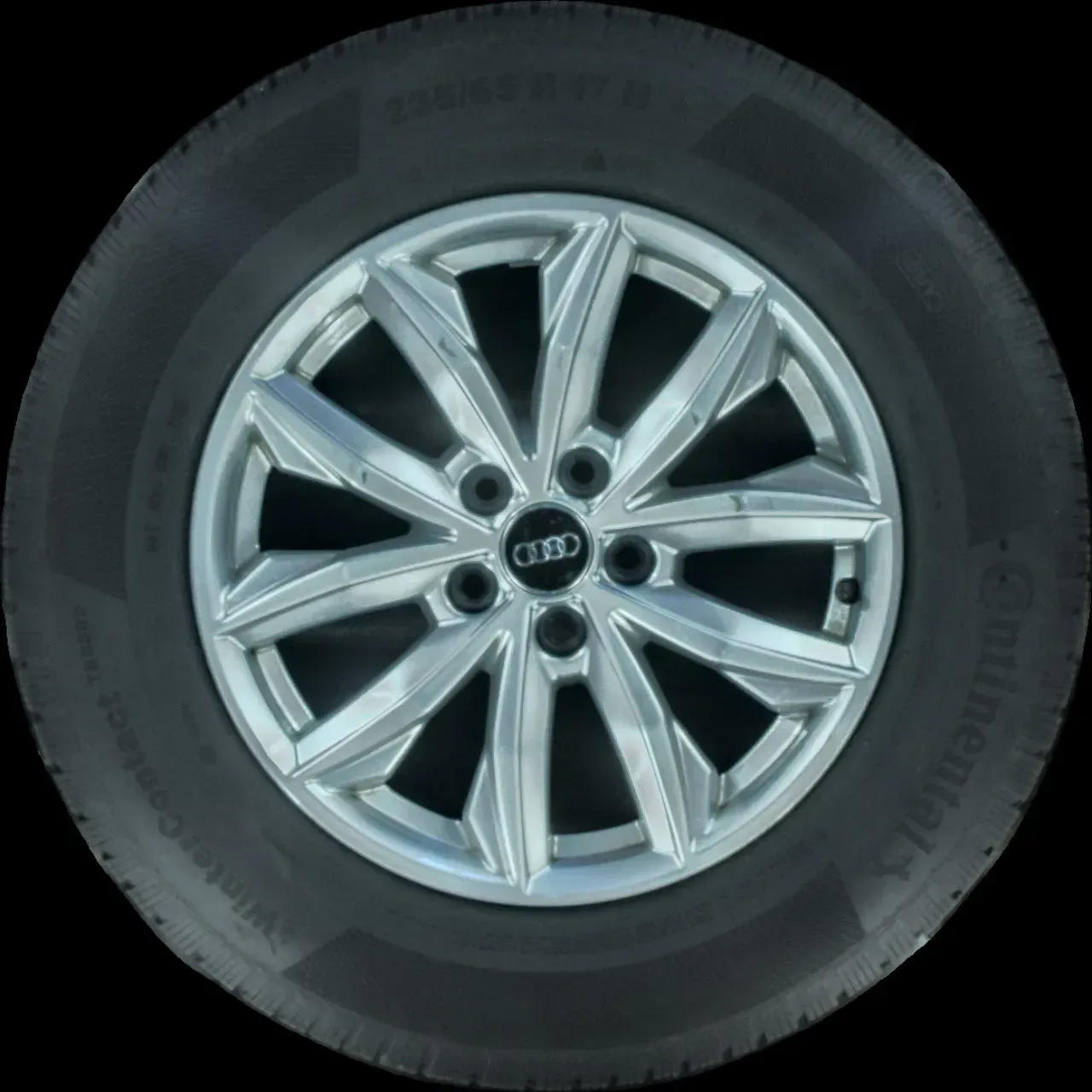 235/65 R17 104H WINTERREIFEN AUDI Q5 FY 17 ZOLL ALU KOMPLETTSATZ 4-6MM - Bild 1