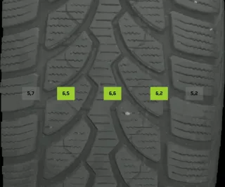 225/50 R17 94H WINTERREIFEN C-KLASSE W205 17 ZOLL ALUMINIUM KOMPLETTSATZ 6MM - Bild 5