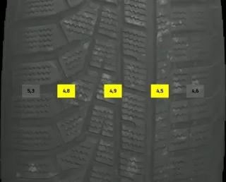 215/65 R17 99H WINTERREIFEN AUDI Q3 F3 17 ZOLL STAHL KOMPLETTSATZ 4-6MM - Bild 7