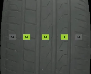 235/55 R19 105V SOMMERREIFEN VOLVO XC90 19 ZOLL ALU KOMPLETTRÄDER 4-5MM - Bild 7