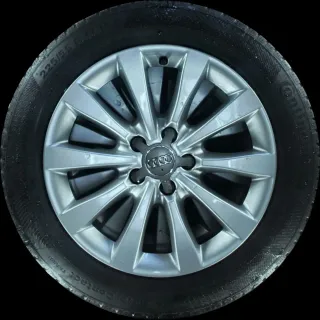 225/55 R17 97H WINTERREIFEN AUDI A6 4G 17 ZOLL ALUMINIUM KOMPLETTSATZ 4-5MM - Bild 4