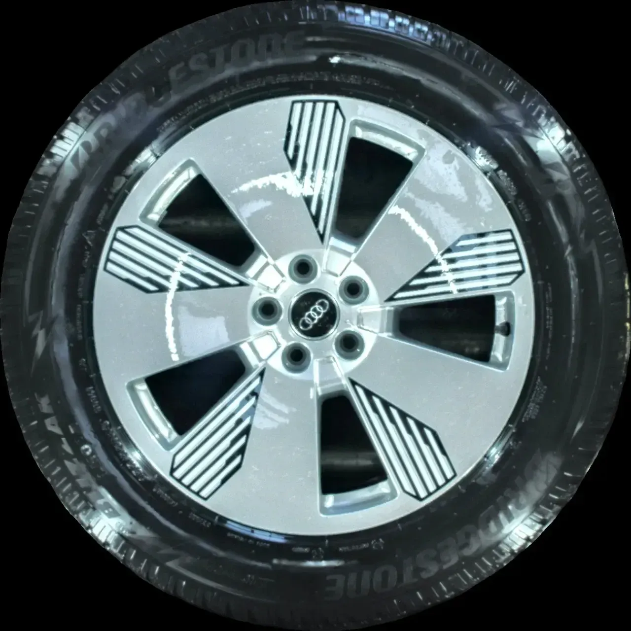255/55 R19 WINTERREIFEN AUDI Q8 E-TRON 4KE 19 ZOLL ALU KOMPLETTRÄDER 4KE601025L - Bild 1