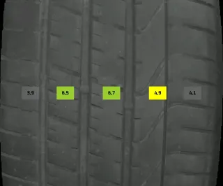 2x Sommerreifen 275/35 R21 102Y Pirelli Pzero DOT 1521 1421 5-7mm - Bild 4