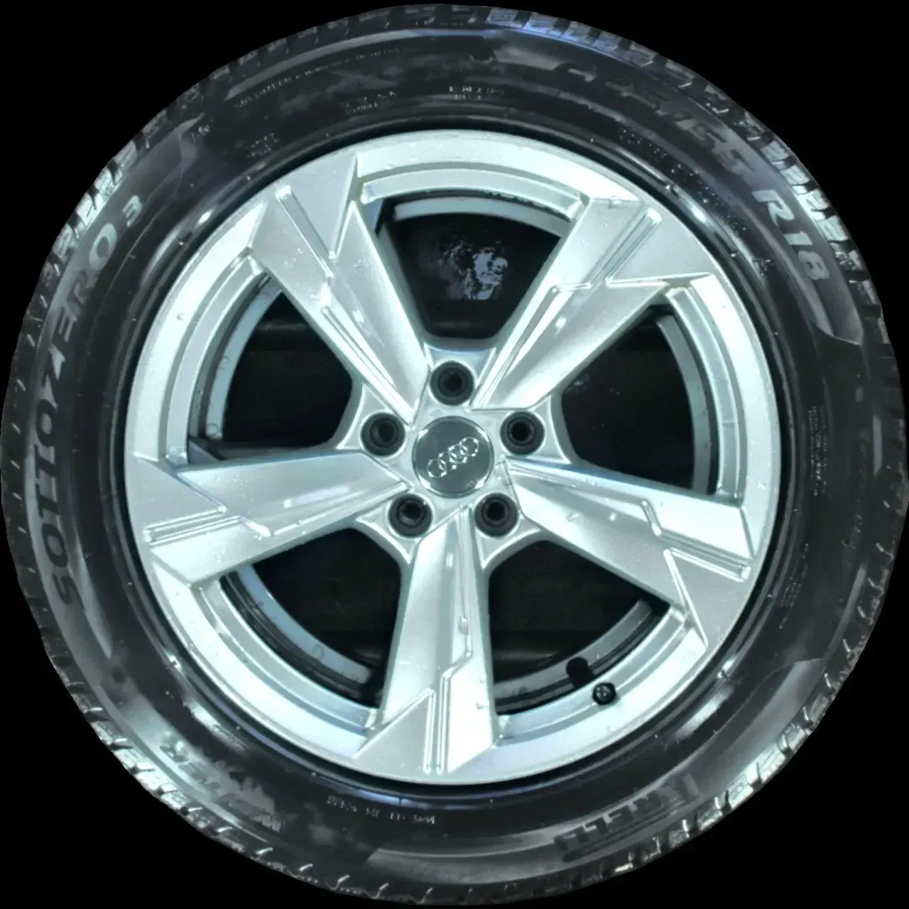 225/55 R18 102V WINTERREIFEN AUDI A6 4K 18 ZOLL ALUMINIUM KOMPLETTSATZ 4.94 3.24 - Bild 1