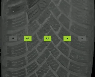 205/60 R16 92H WINTERREIFEN MERCEDES CLA X117 16 ZOLL ALU KOMPLETTSATZ 5MM - Bild 7
