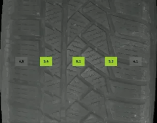 215/65 R17 99H WINTERREIFEN SKODA KODIAQ NS 17 ZOLL ALU KOMPLETTSATZ 5-6MM - Bild 8