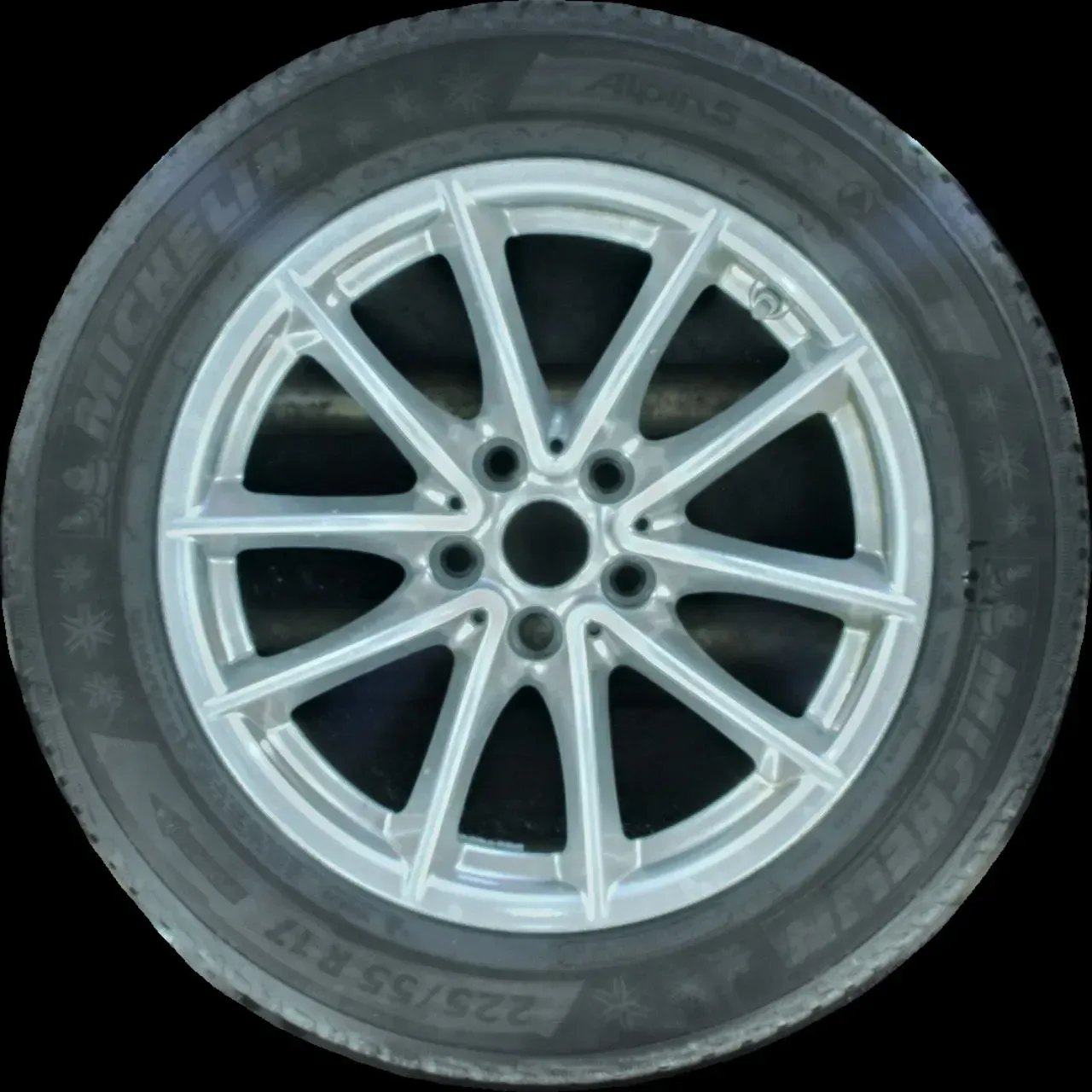 225/55 R17 97H WINTERREIFEN BMW 5ER G30 17 ZOLL ALU KOMPLETTSATZ 6868217 - Bild 1