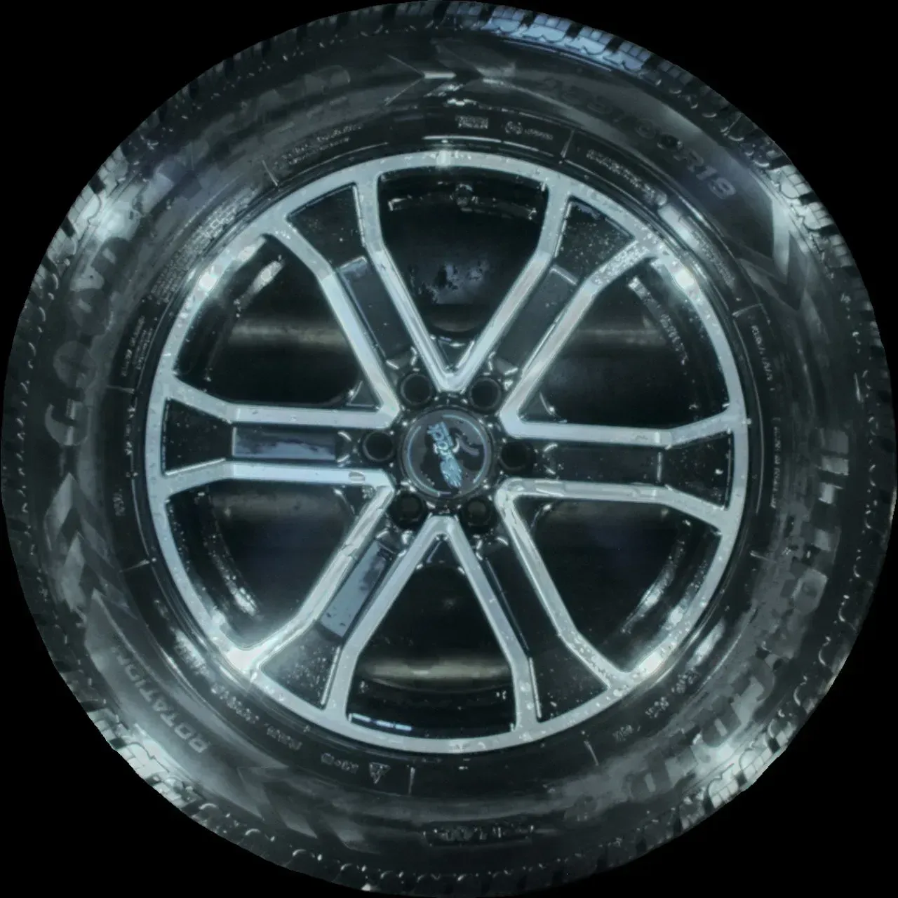 255/60 R18 112H WINTERREIFEN NISSAN NAVARA 18 ZOLL ALU KOMPLETTSATZ 6MM - Bild 1