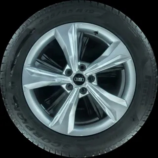 235/55 R19 101H WINTERREIFEN AUDI Q5 FY 19 ZOLL ALUMINIUM KOMPLETTSATZ 4-5MM - Bild 2
