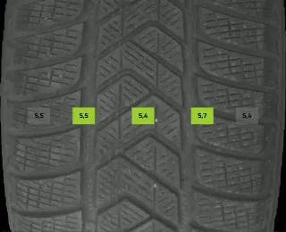235/60 R18 105V WINTERREIFEN PORSCHE MACAN 95B 18 ZOLL ALU KOMPLETTSATZ 4.71 MM - Bild 6
