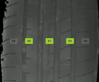 4x Sommerreifen 245/40 R19 94W Goodyear Eagle F1 DOT 22 4-5mm - Bild 4