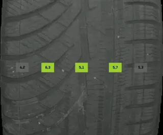 245/45 R18 WINTERREIFEN E-KLASSE W213 18 ZOLL ALU KOMPLETTSATZ 4-5MM A2134011400 - Bild 6