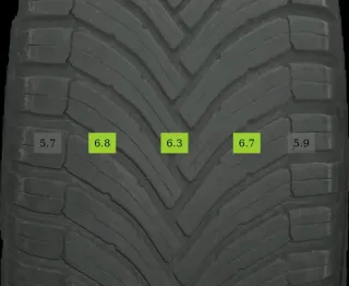 235/55 R19 GANZJAHRREIFEN VOLVO XC90 19 ZOLL ALUFELGEN KOMPLETTSATZ 5-6MM - Bild 5