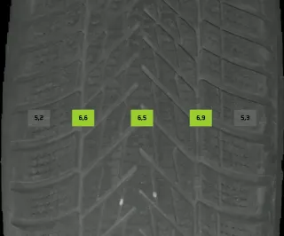 215/55 R17 98V WINTERREIFEN SEAT ATECA 5FP 17 ZOLL ALU KOMPLETTSATZ 6MM - Bild 6