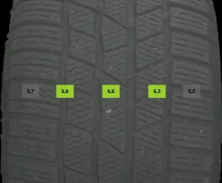 255/55 R19 111H WINTERREIFEN VW TOUAREG III CR 19 ZOLL ALU KOMPLETTSATZ 5-6MM - Bild 7