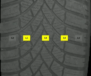 205/60 R16 96H WINTERREIFEN BMW 2ER F45 16 ZOLL ALU KOMPLETTSATZ - Bild 5