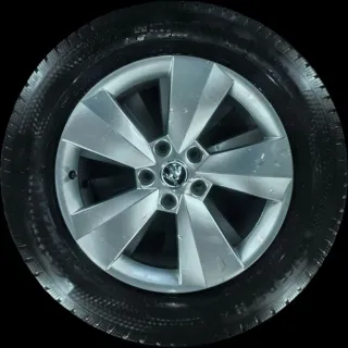 215/65 R17 99H WINTERREIFEN SKODA KODIAQ NS 17 ZOLL ALU KOMPLETTSATZ 5-6MM - Bild 2