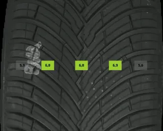 4x Allwetterreifen 225/45 R18 95Y Pirelli Cinturato All Season  DOT 0726 - Bild 2