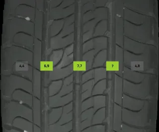 4x Sommerreifen 215/65 R16 107t Goodyear Efficientgrip 5-6mm DOT 3921 - Bild 2