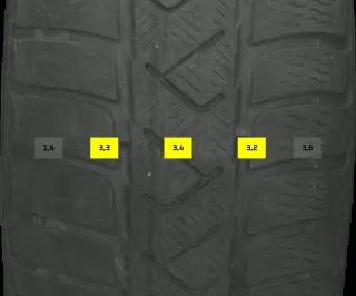 215/55 R17 WINTERREIFEN VW PASSAT 3G 17 ZOLL ALUMINIUM KOMPLETTSATZ 3G0601025C - Bild 7