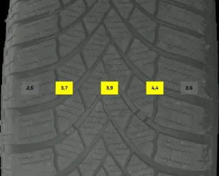 205/60 R16 96H WINTERREIFEN BMW 2ER F45 16 ZOLL ALU KOMPLETTSATZ - Bild 8
