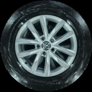 215/60 R16 SOMMERREIFEN VW PASSAT 3C 16 ZOLL ALUMINIUM KOMPLETTSATZ 3G0601025BM - Bild 3