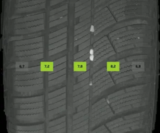 235/60 R18 107V AUDI Q5 FY 18 ZOLL ALU KOMPLETTSATZ 5-7MM 80A601025BE - Bild 6