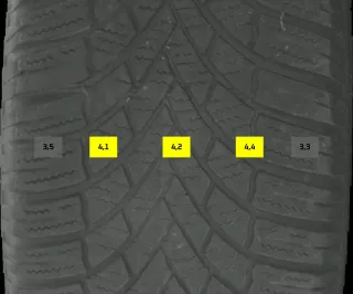 215/65 R17 WINTERREIFEN VW TIGUAN 5N (II) 17 ZOLL ALU KOMPLETTSATZ 5NA071497 - Bild 8