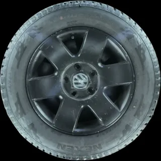 195/65 R15 91H WINTERREIFEN VW CADDY 2K 15 ZOLL ALU KOMPLETTSATZ 2K0601025 - Bild 1