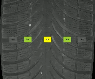 255/45 R20 WINTERREIFEN Q5 FY 20 ZOLL ALUMINIUM KOMPLETTSATZ 5-6MM 80A601025L - Bild 6