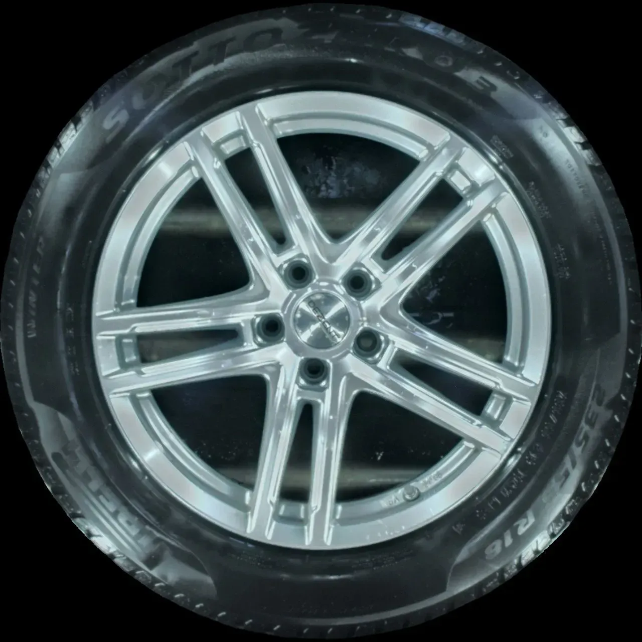 235/55 R18 WINTERREIFEN VW TIGUAN 5N ALLSP. 18 ZOLL ALUFELGEN KOMPLETTSATZ 4-6MM - Bild 1