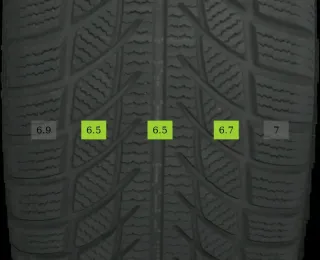 215/40 R17 87V WINTERREIFEN AUDI A1 8X 17 ZOLL ALU KOMPLETTSATZ 6MM - Bild 6