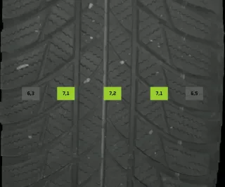 225/50 R17 98H WINTERREIFEN AUDI A4 8W B9 17 ZOLL ALUMINIUM KOMPLETTSATZ 6-7MM - Bild 5