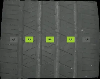 4x Sommerreifen 285/40 R22 110Y Continental Crosscontact DOT0322 4-5mm - Bild 1