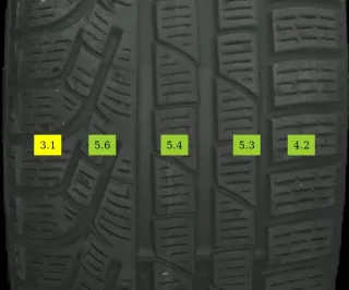 215/45 R18 WINTERREIFEN AMG A-KLASSE W176 18 ZOLL ALU KOMPLETTSATZ A1764010100 - Bild 8