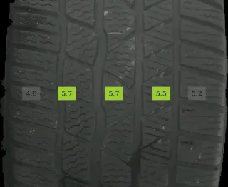 255/35 R19 96V WINTERREIFEN AUDI A5 8W 19 ZOLL ALU KOMPLETTSATZ 8W0601025AM - Bild 6