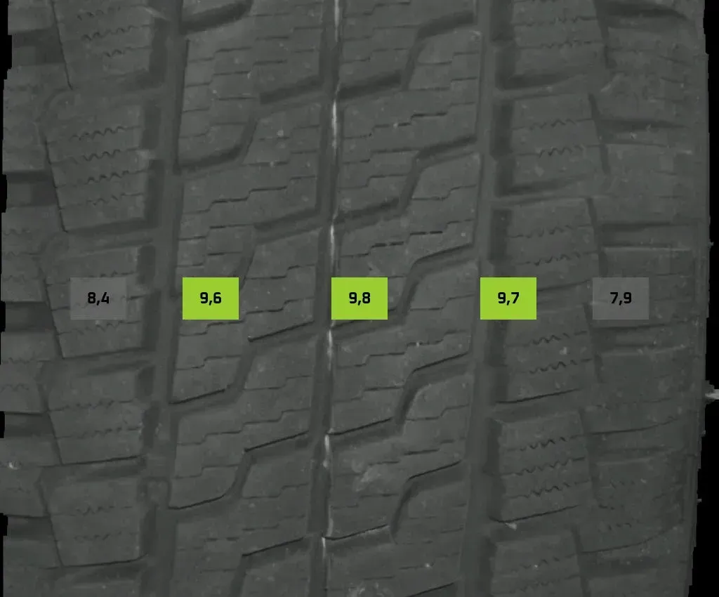2x Allwetterreifen 215/60 R17 107T Nexen N BLUE 4SEASON VAN DOT 5025 9mm - Bild 1