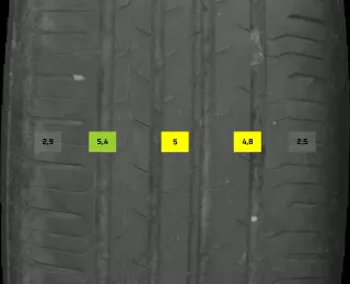 225/60 R17 99Y SOMMERREIFEN AUDI A6 4K 17 ZOLL ALUMINIUM KOMPLETTSATZ 4-5MM - Bild 7