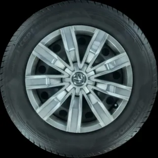 215/65 R17 99H WINTERREIFEN VW TIGUAN 5N 17 ZOLL STAHL KOMPLETTSATZ 5-6MM - Bild 3