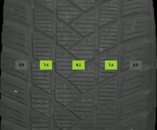 235/65 R17 108H WINTERREIFEN AUDI Q5 FY 17 ZOLL ALU KOMPLETTSATZ 6-7MM - Bild 5