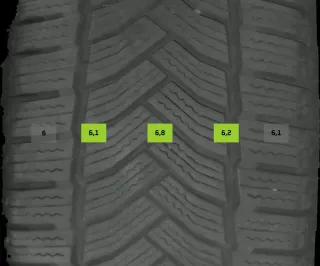 4x Ganzjahrreifen 225/55 R17 109H Aplus ASV 909 DOT 4724 6mm - Bild 3