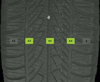 255/60 R18 108H WINTERREIFEN VW TOUAREG III CR 18 ZOLL ALU KOMPLETTSATZ 5-6MM - Bild 6