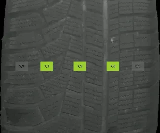 235/50 R19 WINTERREIFEN AUDI A8 4N 19 ZOLL ALUMINIUM KOMPLETTSATZ 6-7MM - Bild 8
