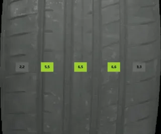 4x Sommerreifen 225/40 R19 96Y Goodyear Eagle F1 DOT 3222 / 2422 4-5mm - Bild 1