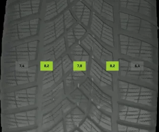 235/40 R18 95V WINTERREIFEN MERCEDES CLA X117 18 ZOLL ALU KOMPLETTSATZ 7MM - Bild 8