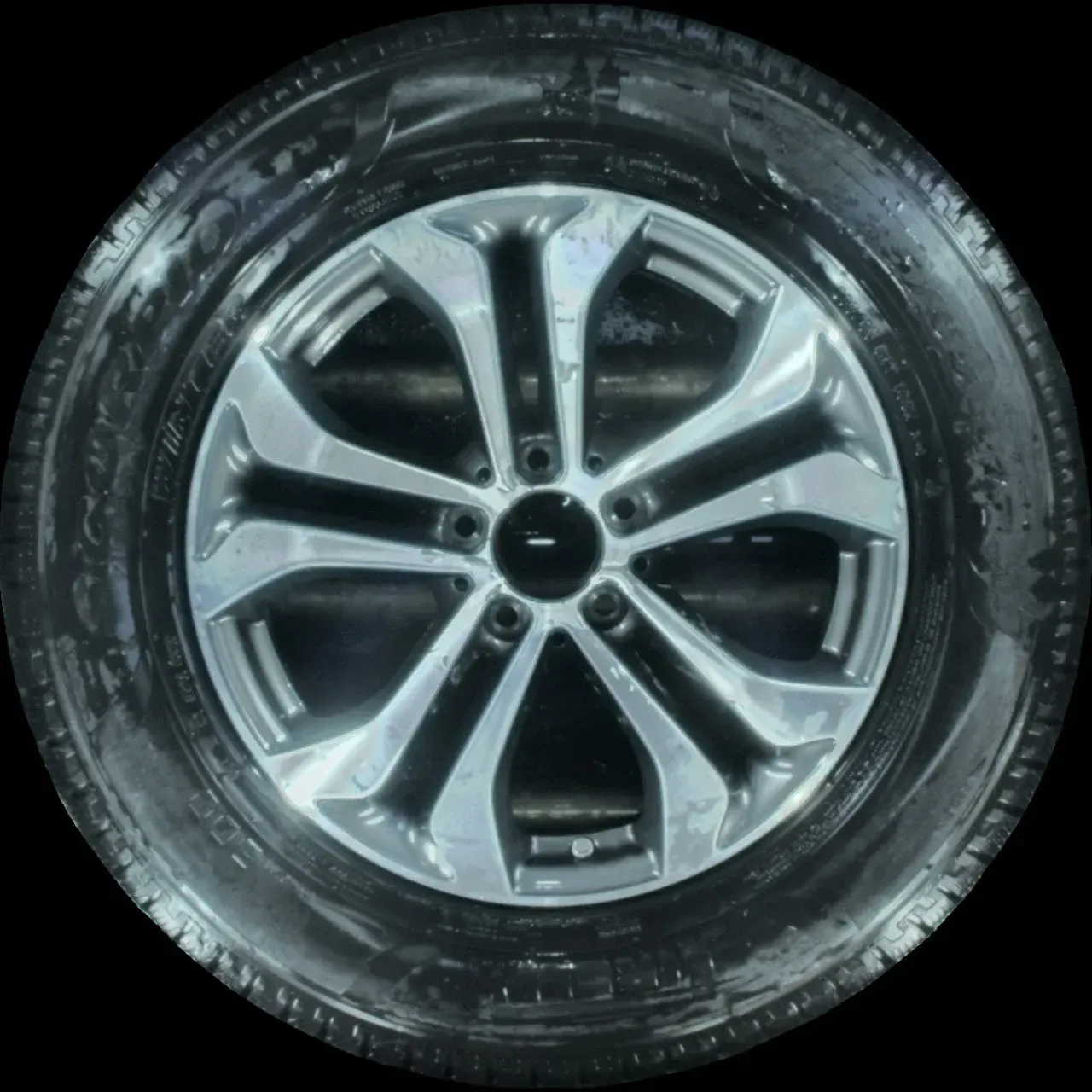 235/65 R17 108H WINTERREIFEN GLC W253 17 ZOLL ALU KOMPLETTSATZ 6MM A2534010600 - Bild 1