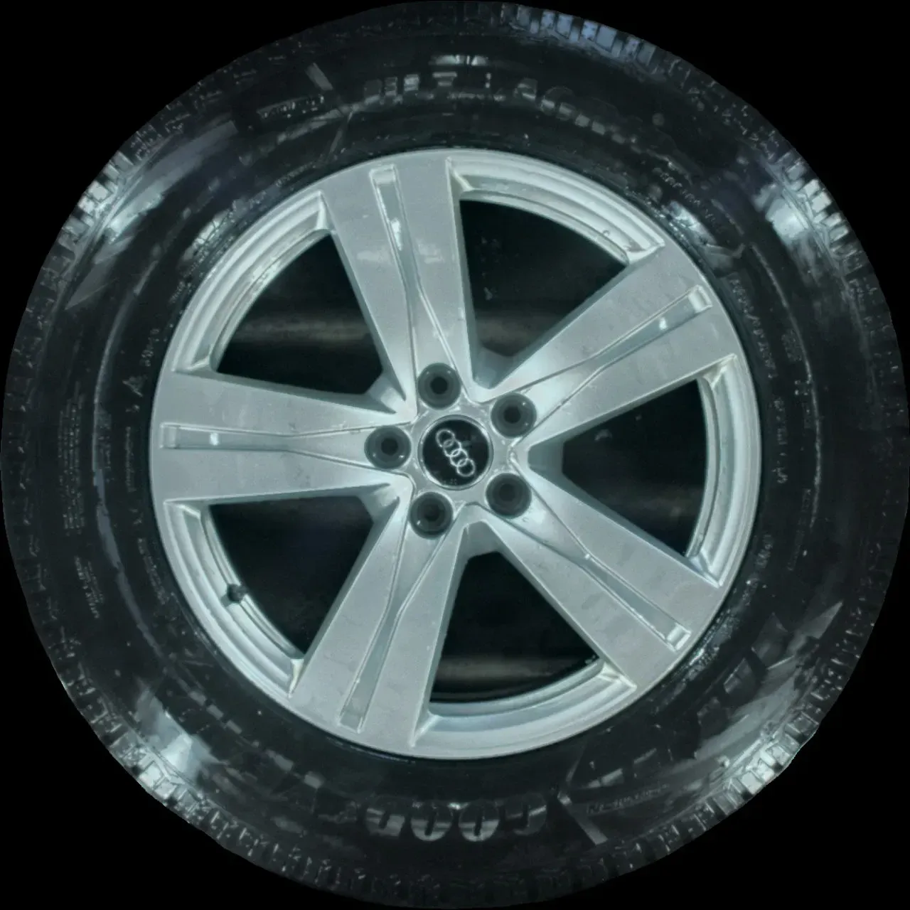 255/60 R18 108H WINTERREIFEN AUDI Q7 4M 18 ZOLL ALUMINIUM KOMPLETTSATZ 5-6MM - Bild 1