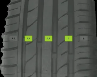 2x Sommerreifen 205/45 R17 88Y Goodride Sport SA 37 DOT 1225 7mm - Bild 2